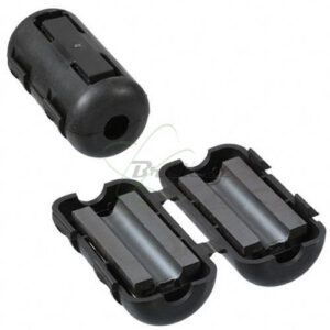 NOYAU FERRITE POUR CORDON Ø 6.76MM