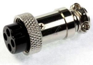FICHE MICRO FEMELLE AUDIO 4 POINTS